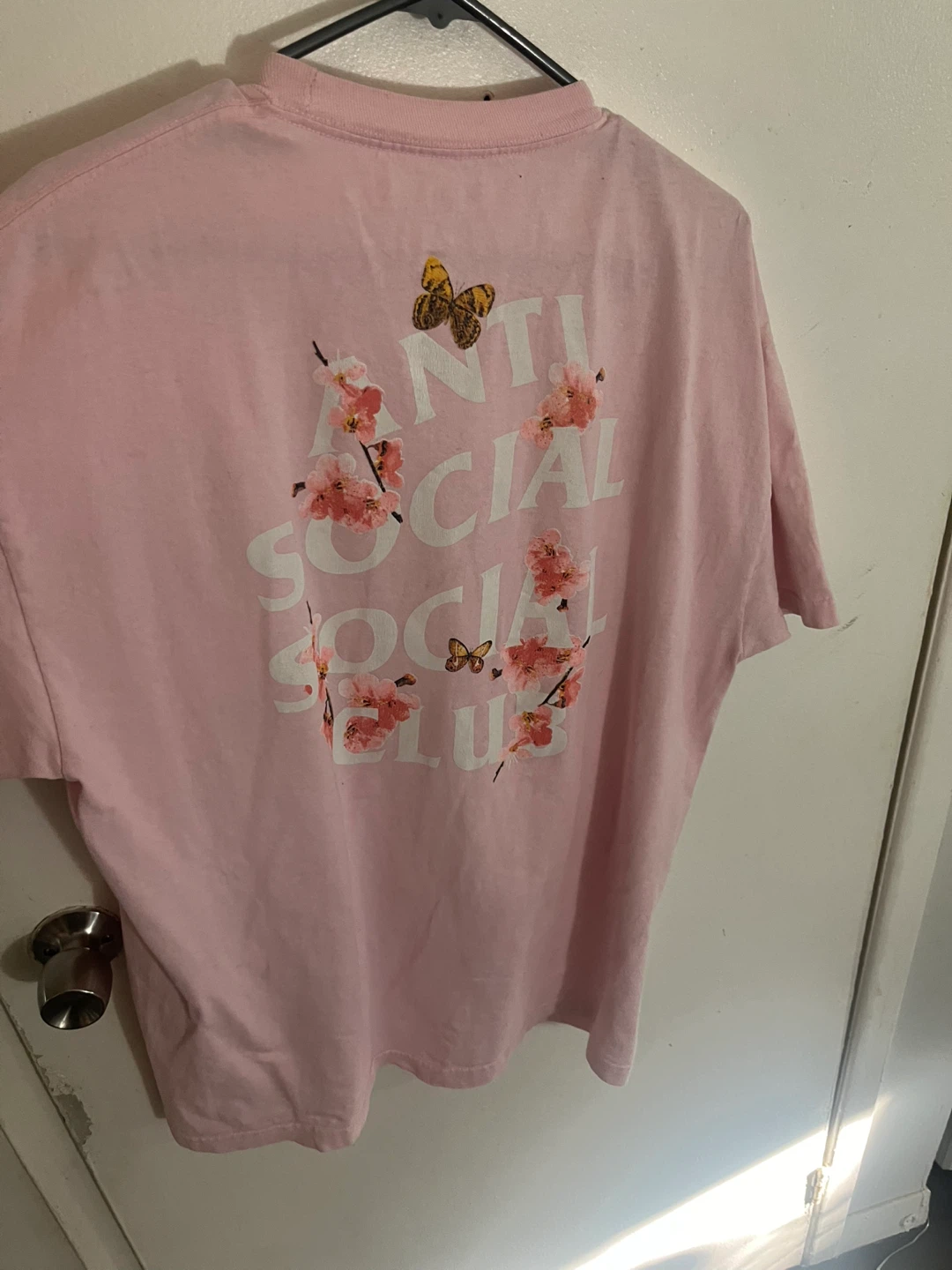 Anti Social Social Club Pink T-Shirt XL