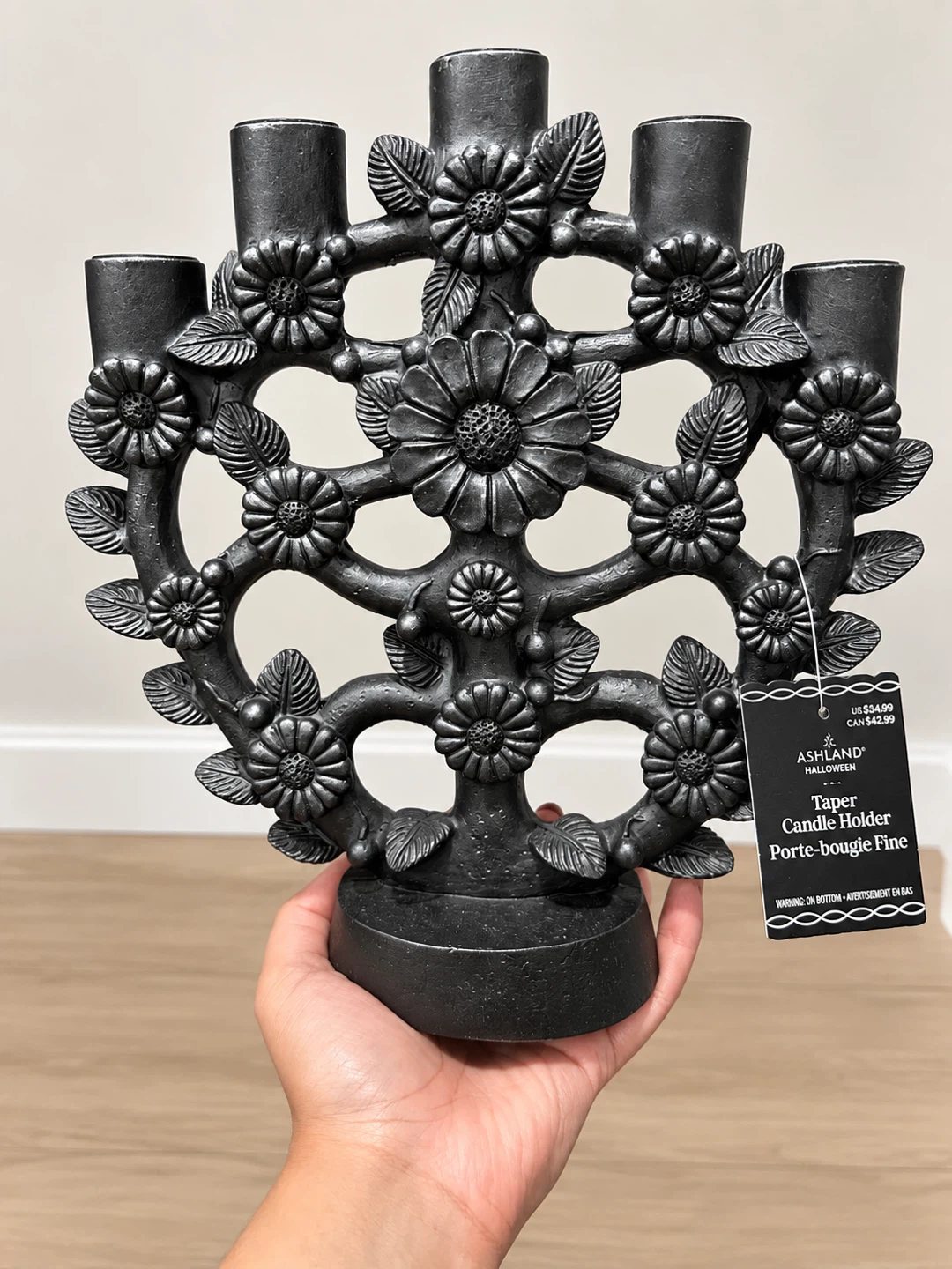 Brand New Ashland Halloween 5-Taper Candle Holder 🖤