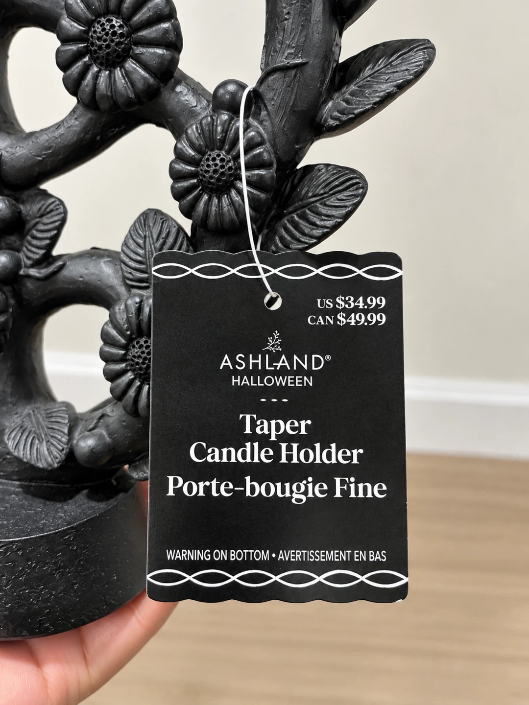 Brand New Ashland Halloween 5-Taper Candle Holder 🖤 - photo 2