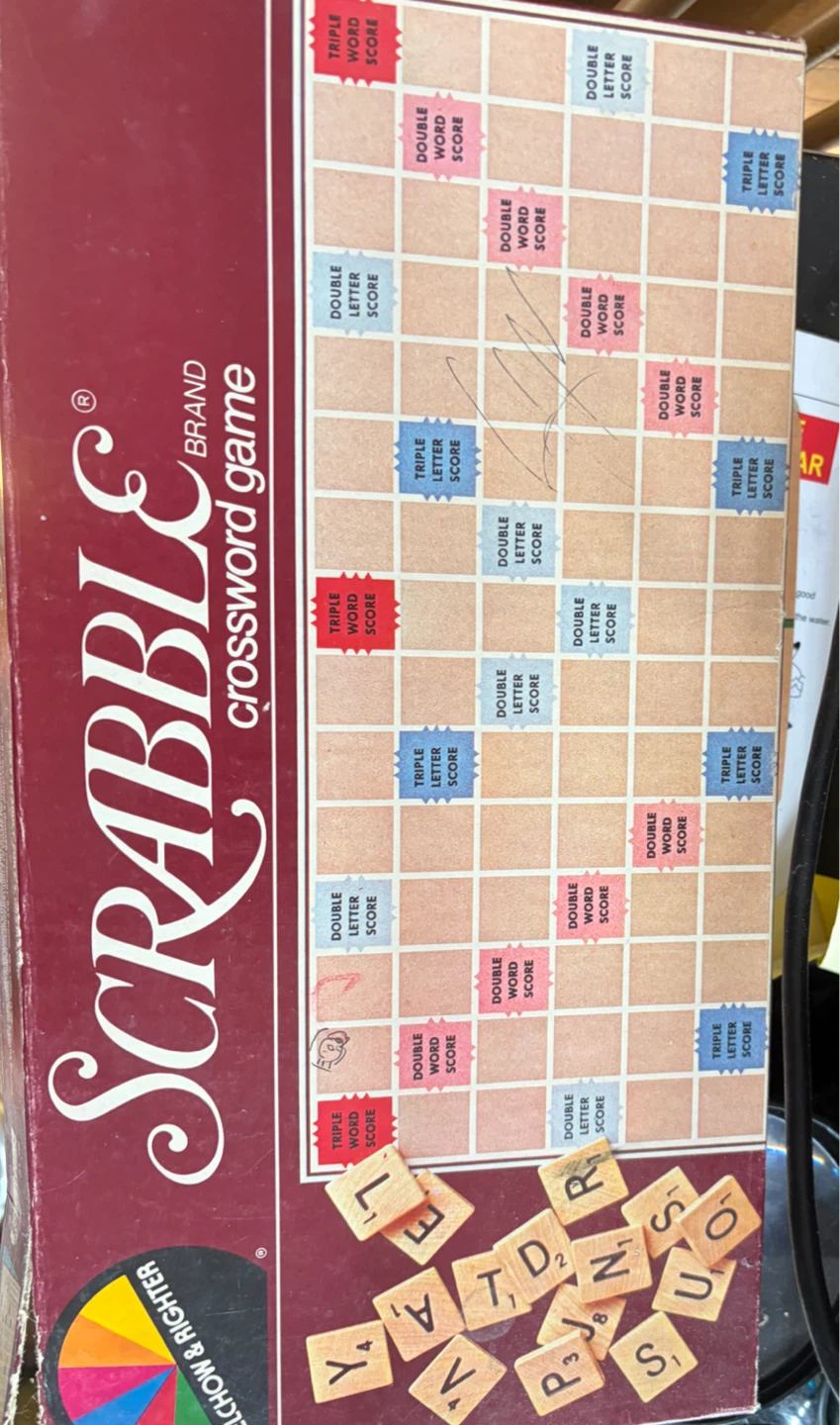 Selchow & Righter Scrabble Crossword Game