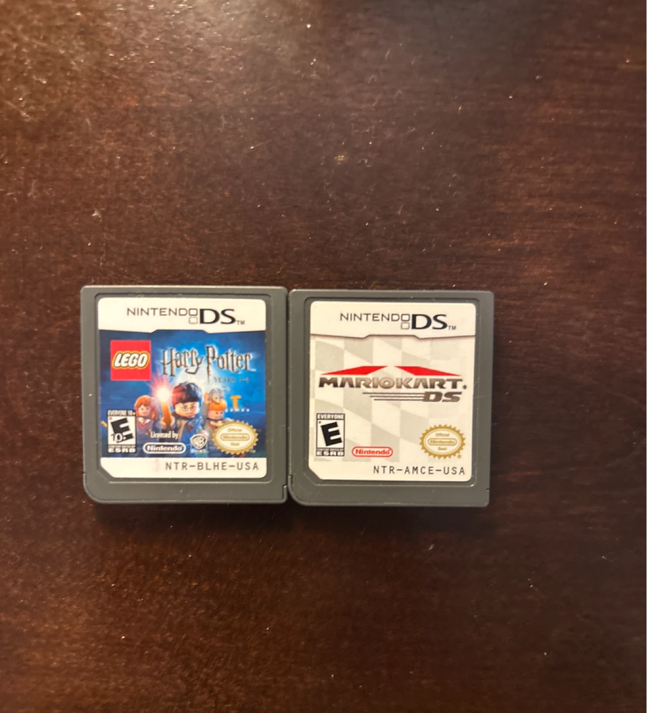 Lego Harry Potter Years 1-4 and Mario Kart DS Games