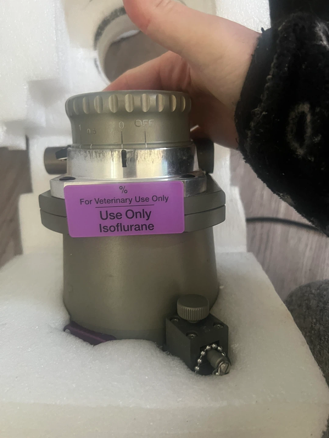 NorVap Luna TEC-3 Isoflurane Vaporizer, Key-Fill version. - photo 5