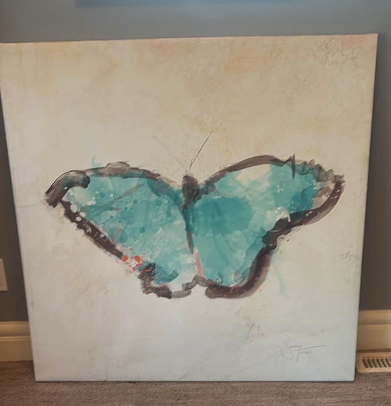 Butterfly Wall Art Canvas