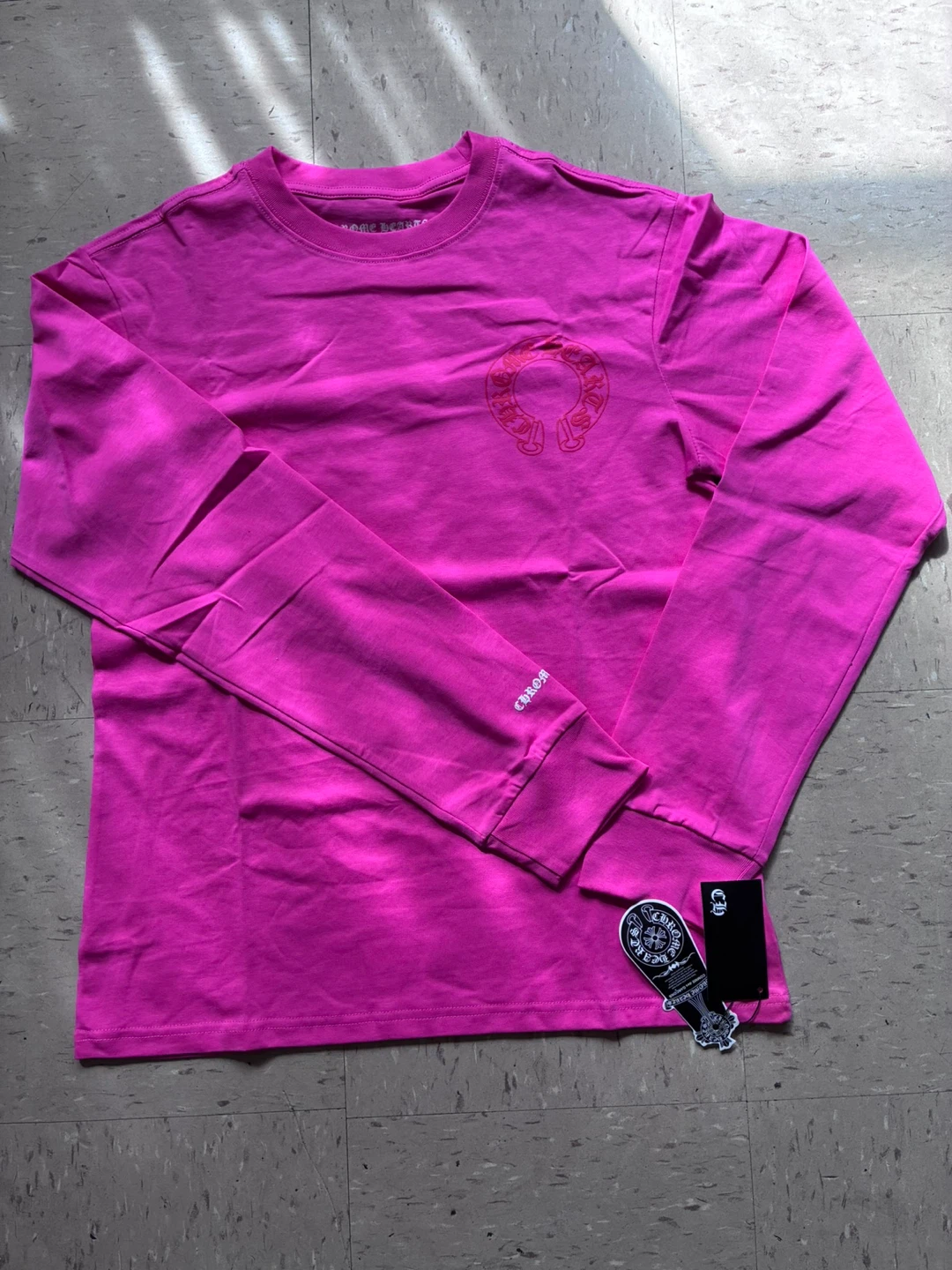 Chrome Hearts Long Sleeve Shirt Pink