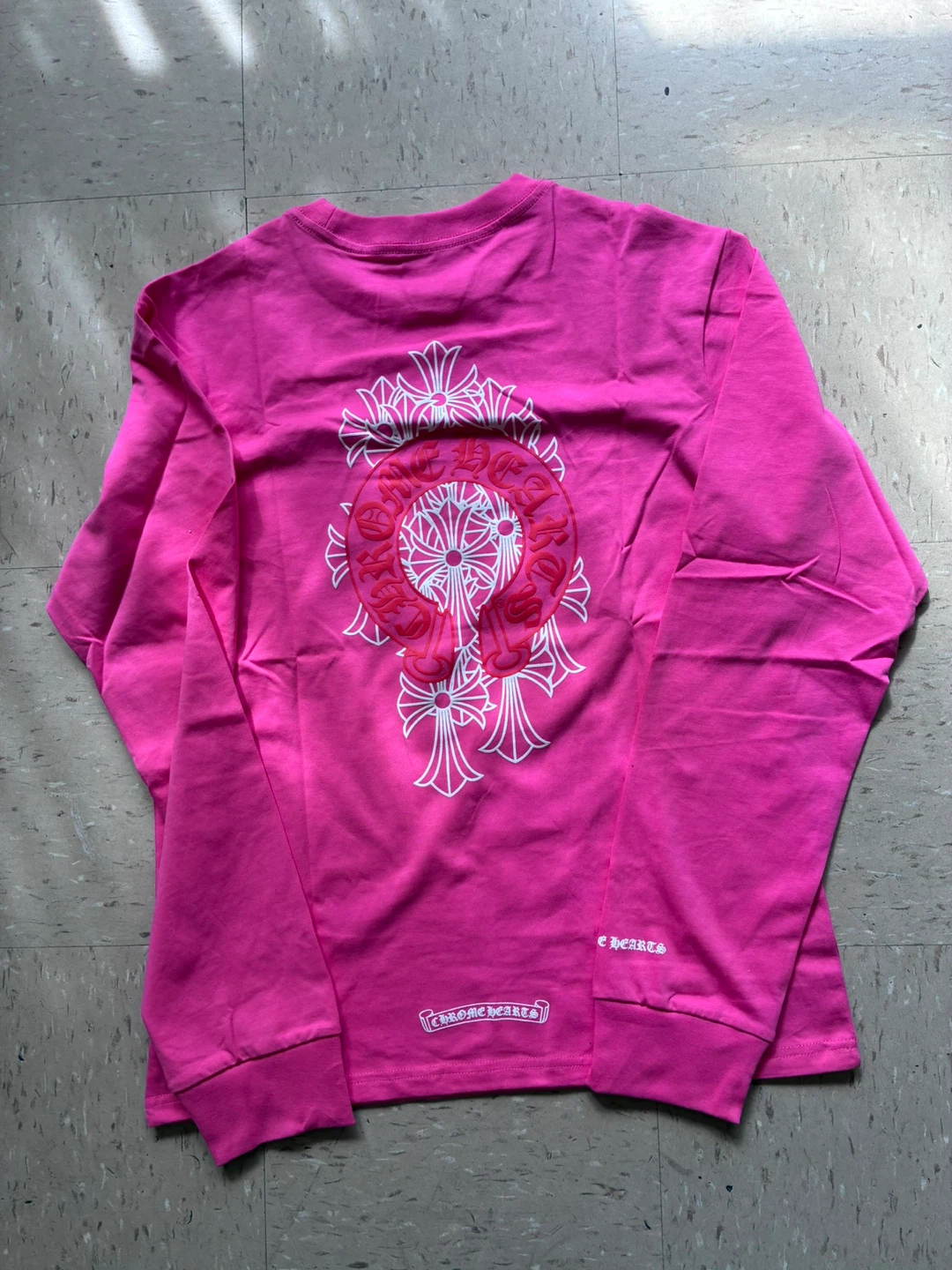 Chrome Hearts Long Sleeve Shirt Pink - photo 2