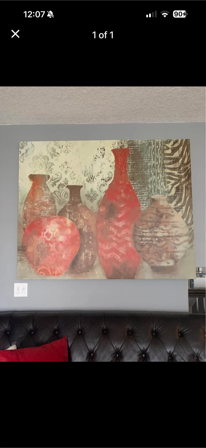 Large Vase Print Wall Art