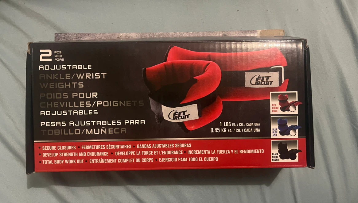 Adjustable Ankle/Wrist Weights