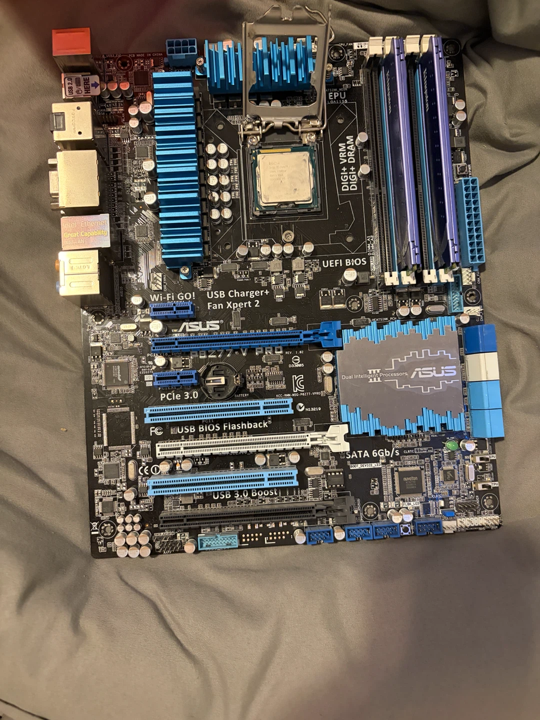 i7‑3770K + 16GB RAM + Motherboard (with I/O Shield)