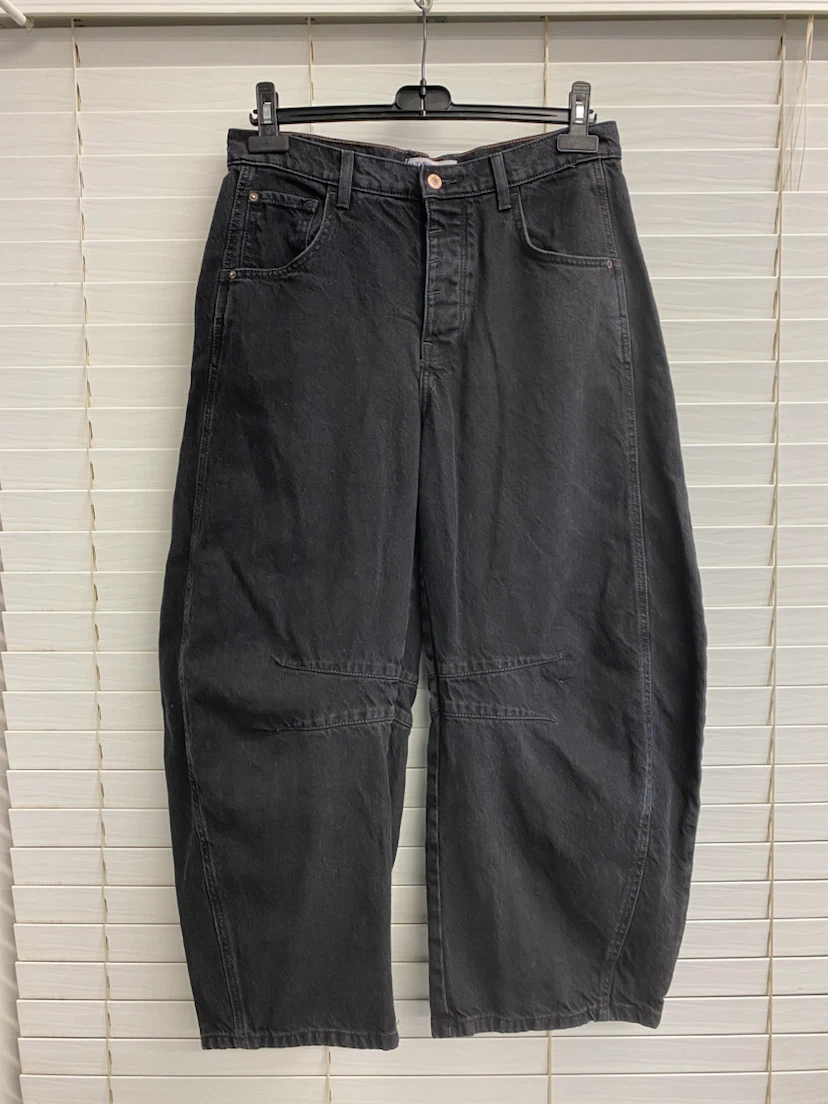 We The Free Good Luck Mid Rise Barrel Jeans