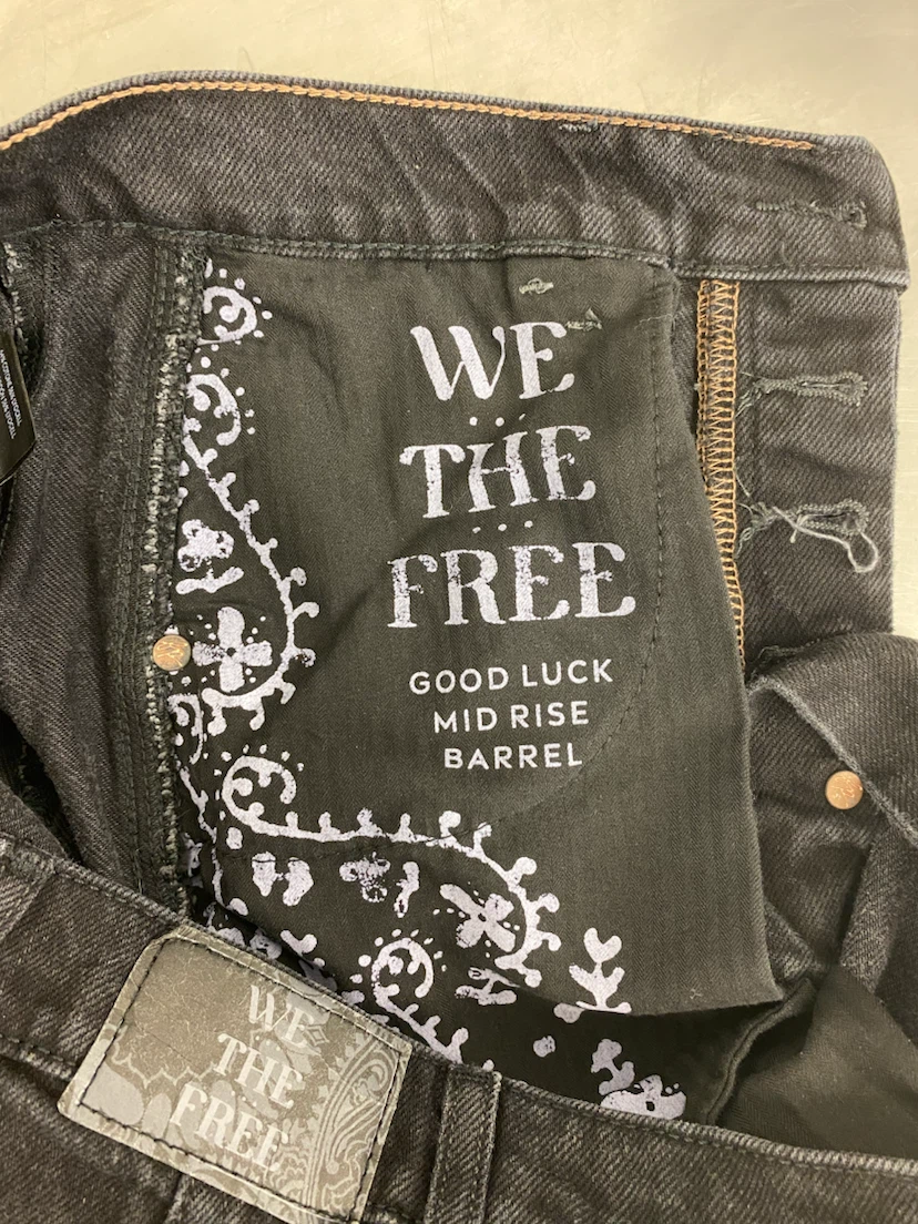 We The Free Good Luck Mid Rise Barrel Jeans - photo 4
