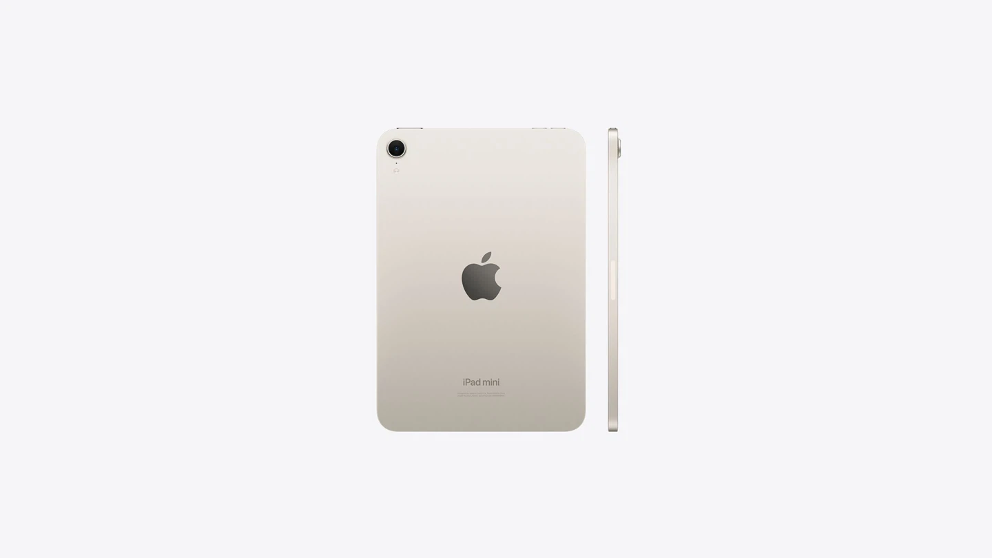 Apple iPad mini 6th gen starlight color