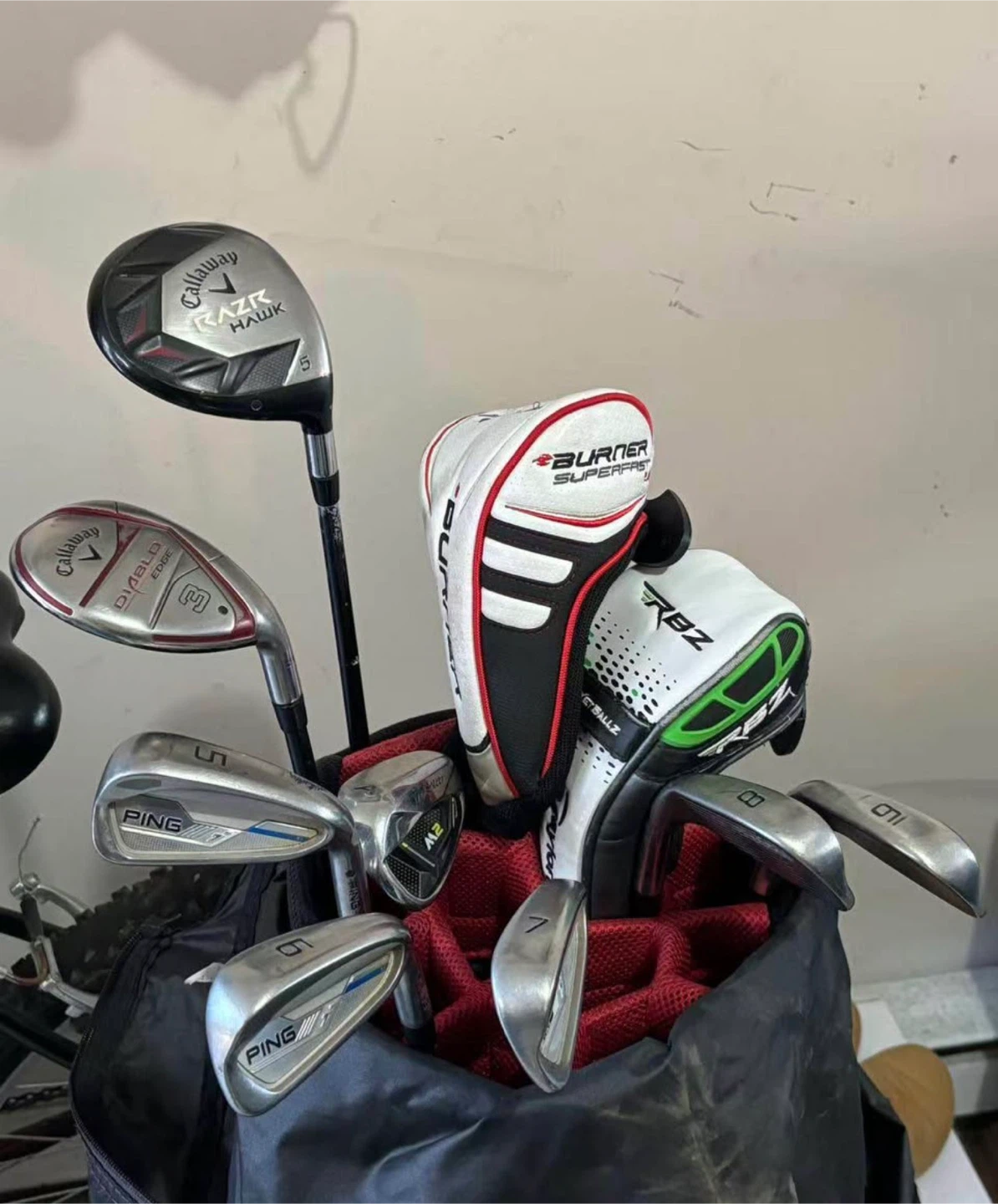 Assorted Mixed Brand Golf Club Set