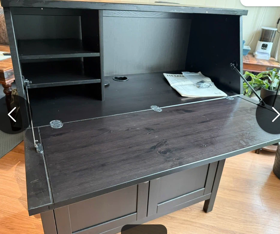 IKEA Hemnes Secretary Desk - photo 4