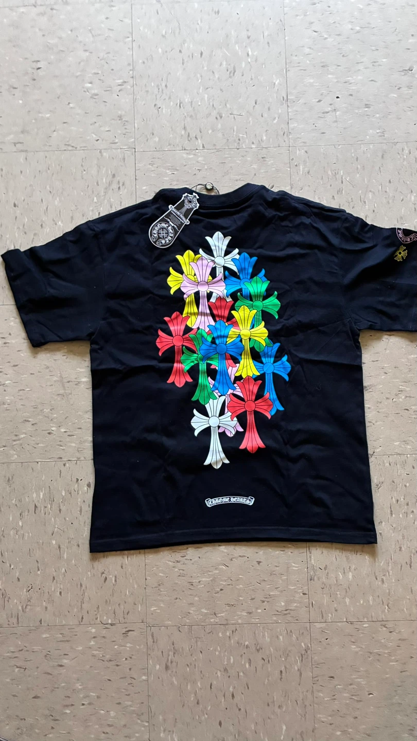 Chrome Hearts Multi-Color Cross T-Shirt - photo 2