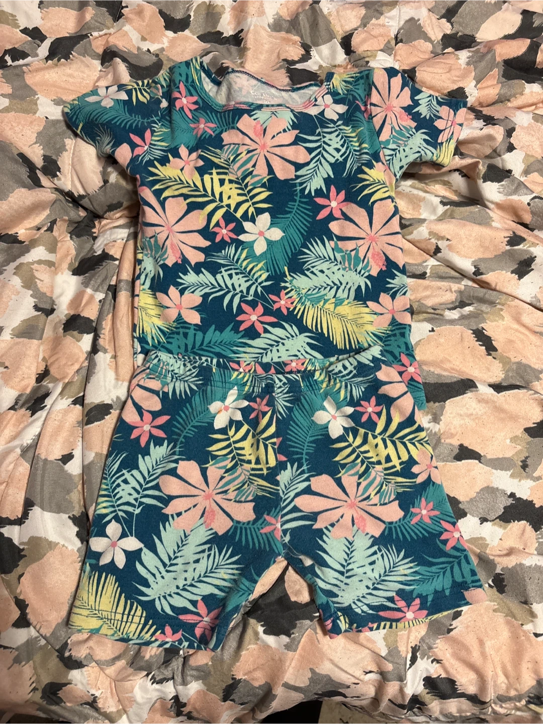 Carter's Floral Pajama Set