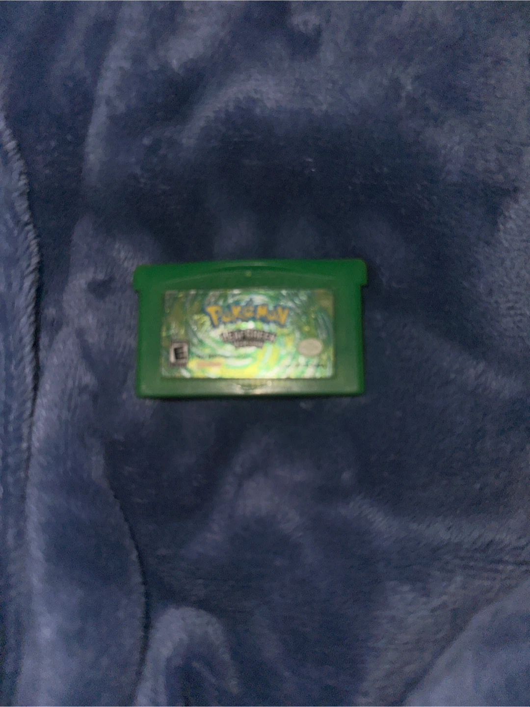 Pokemon LeafGreen Version Game Boy Advance Cartridge