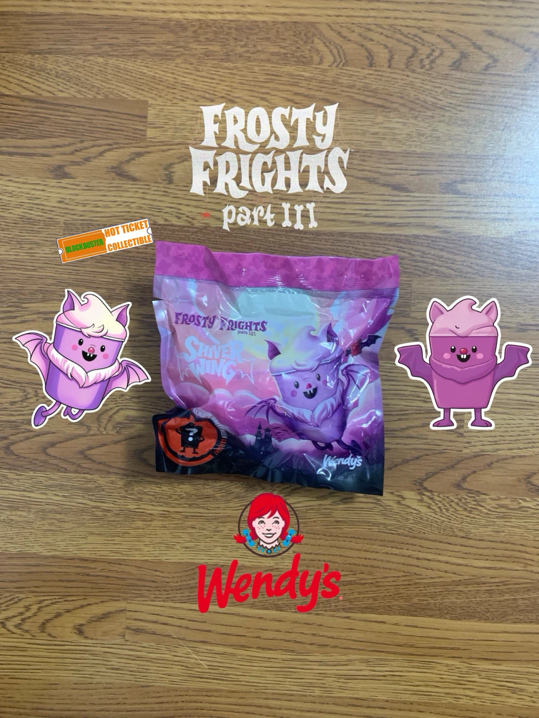 Wendy’s | Frosty Frights Part III Collectible (Shiver Wing)