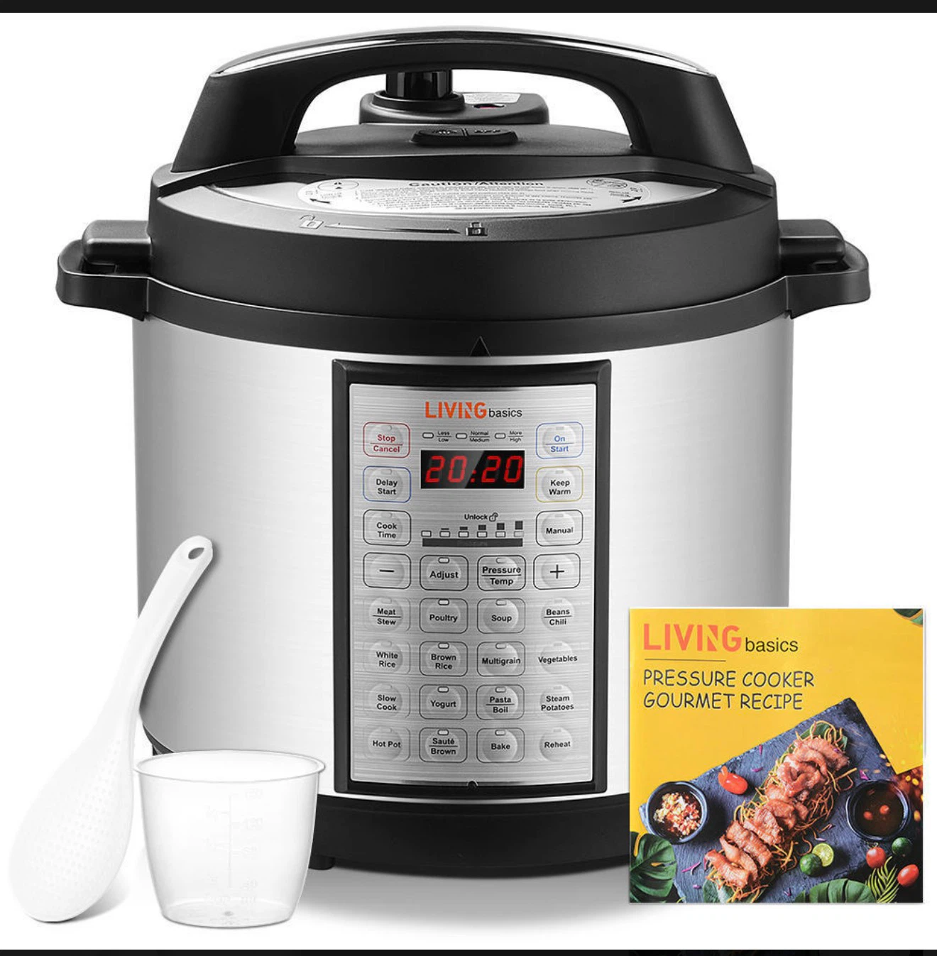 Living Basics Multi-Use Pressure Cooker - photo 4