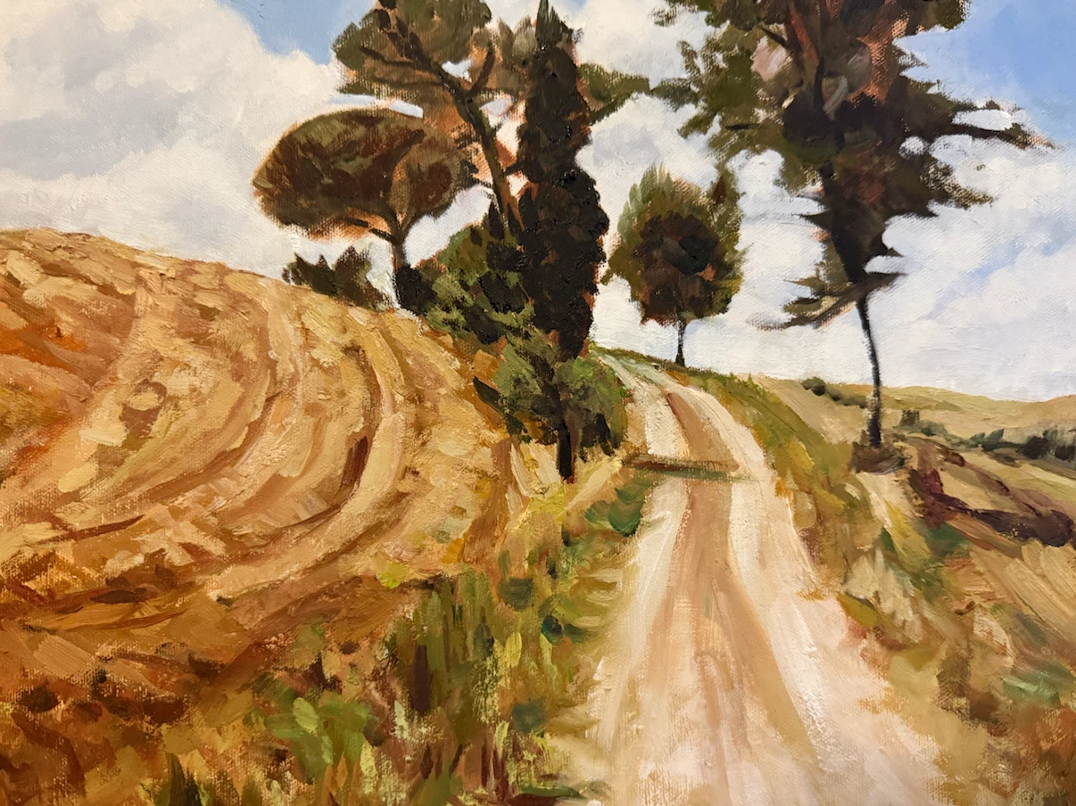 Oil Painting of Landscape 24x24 Wall Art - photo 2