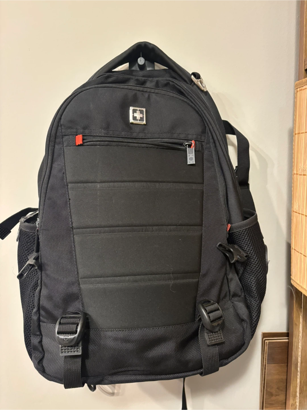 SwissGear Airflow Waterproof Black Backpack