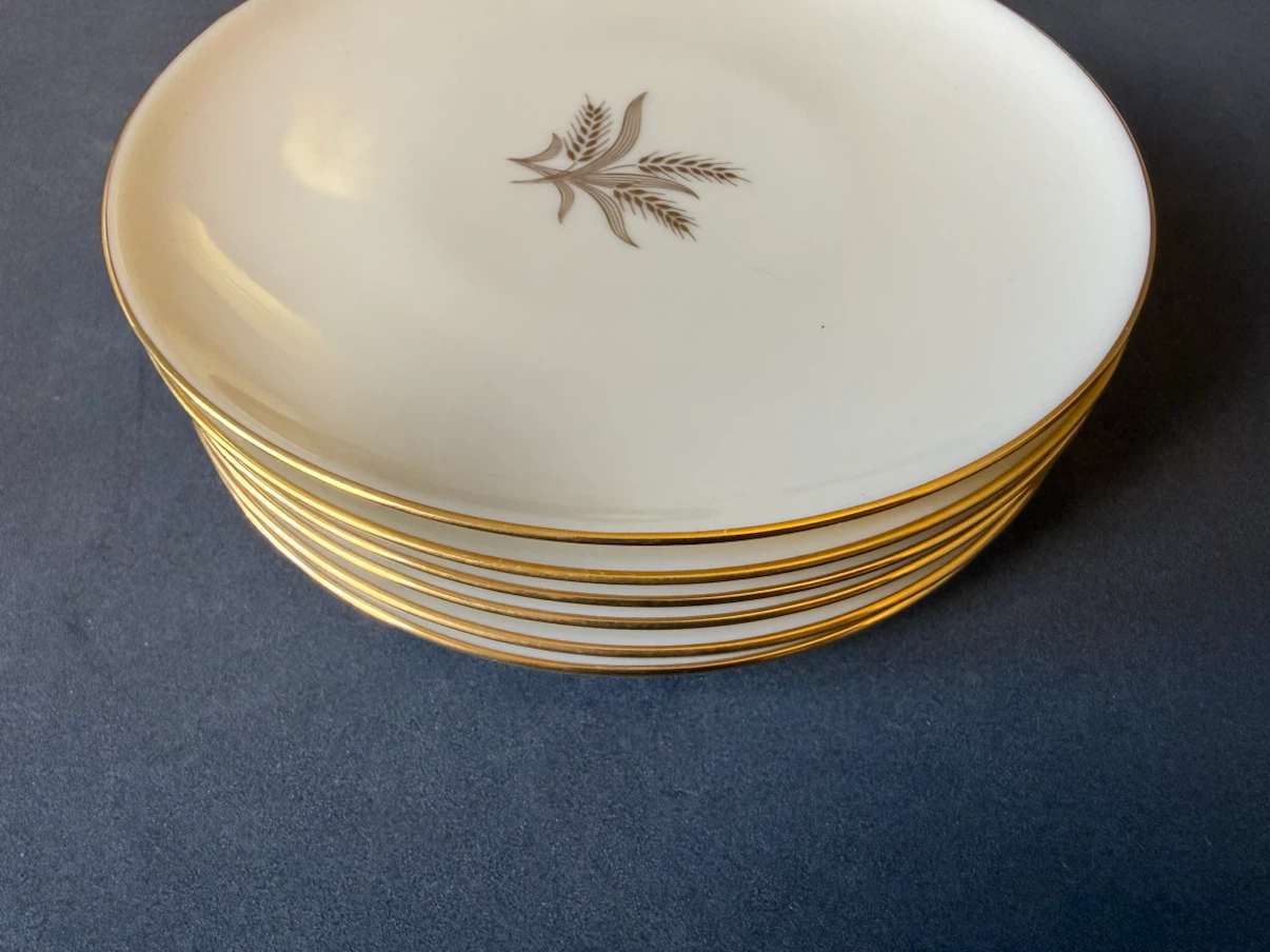 Set of 6 Lenox Wheat Salad Plates - photo 5
