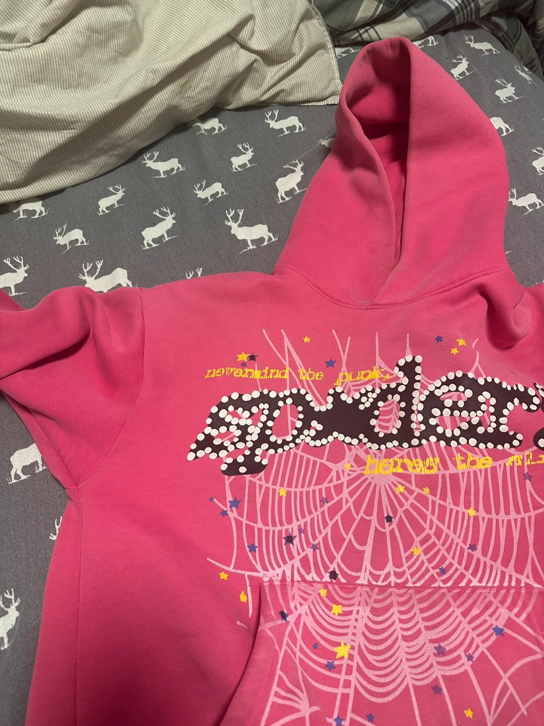 Pink Spider Worldwide Hoodie