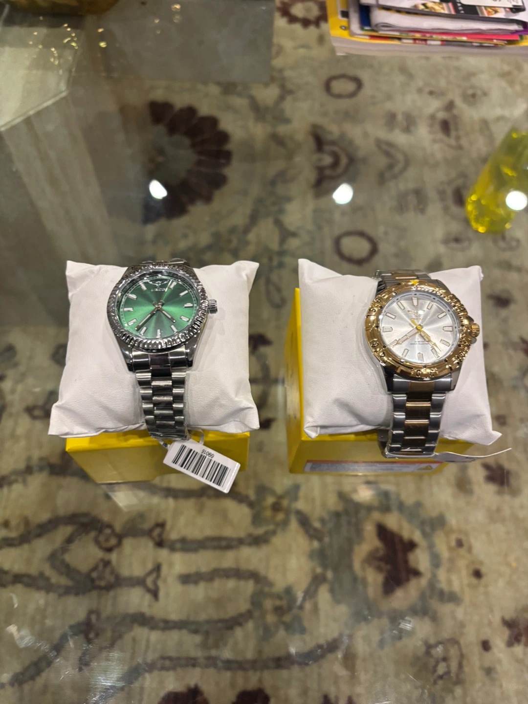 Two Invicta Watches