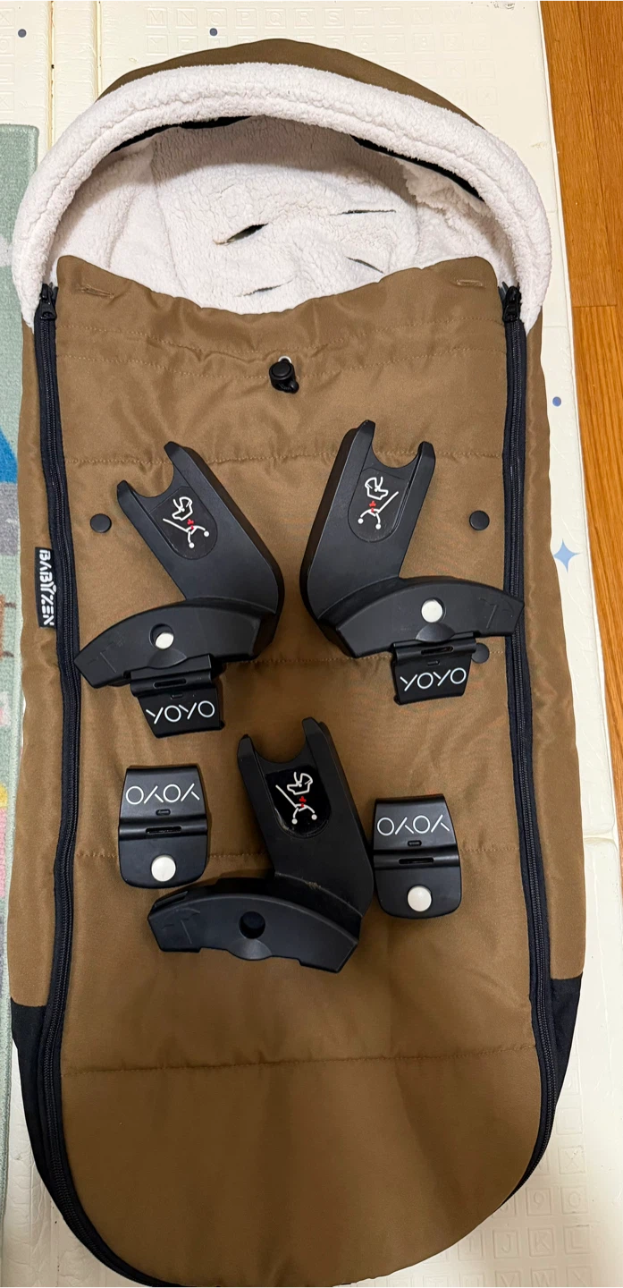 BABYZEN YOYO STROLLER+ FOOTMUFF+ CAR SEAT ADAPTERS - photo 4