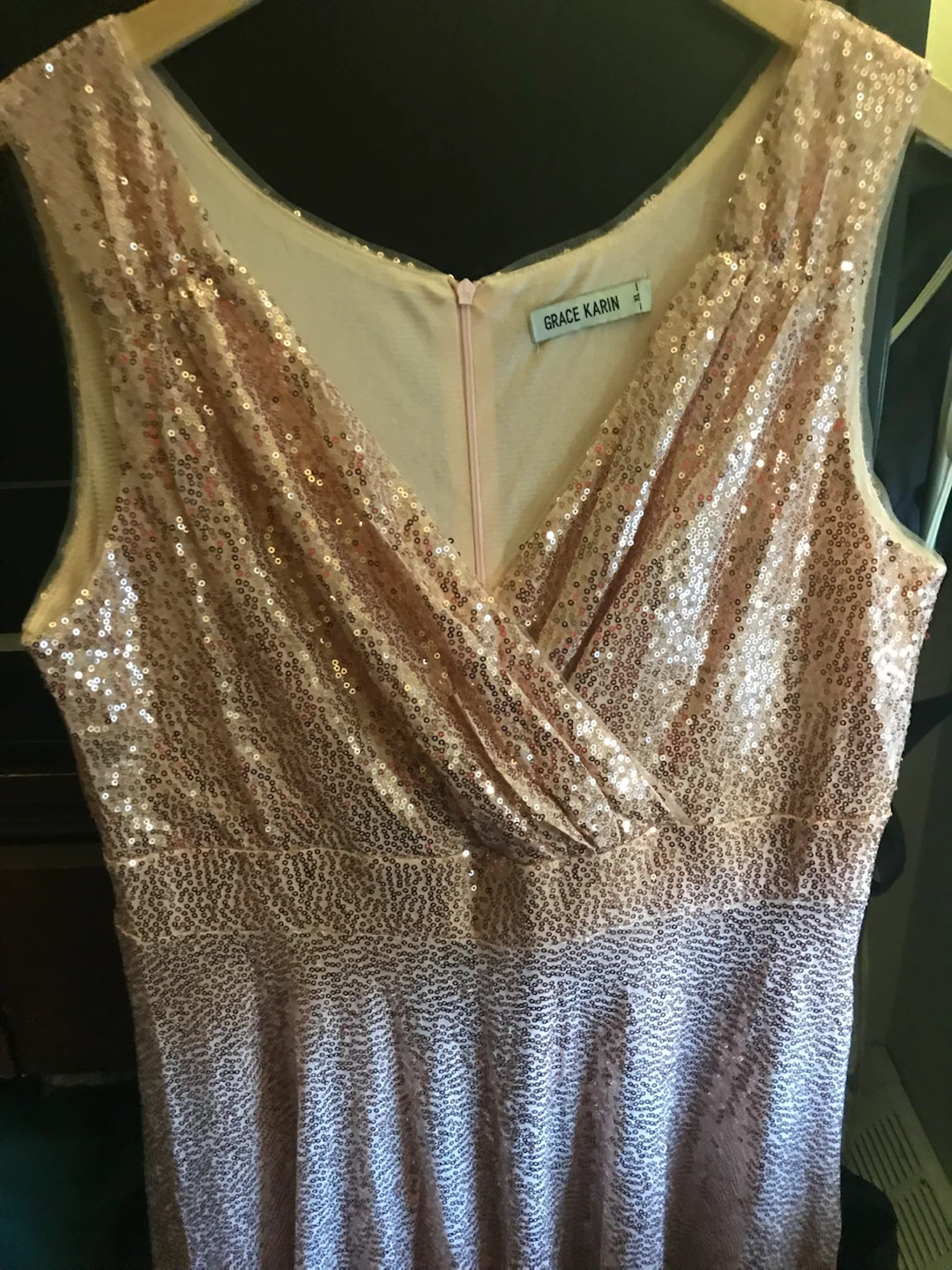 Grace Karin Sequin A Line Dress - XL - photo 2
