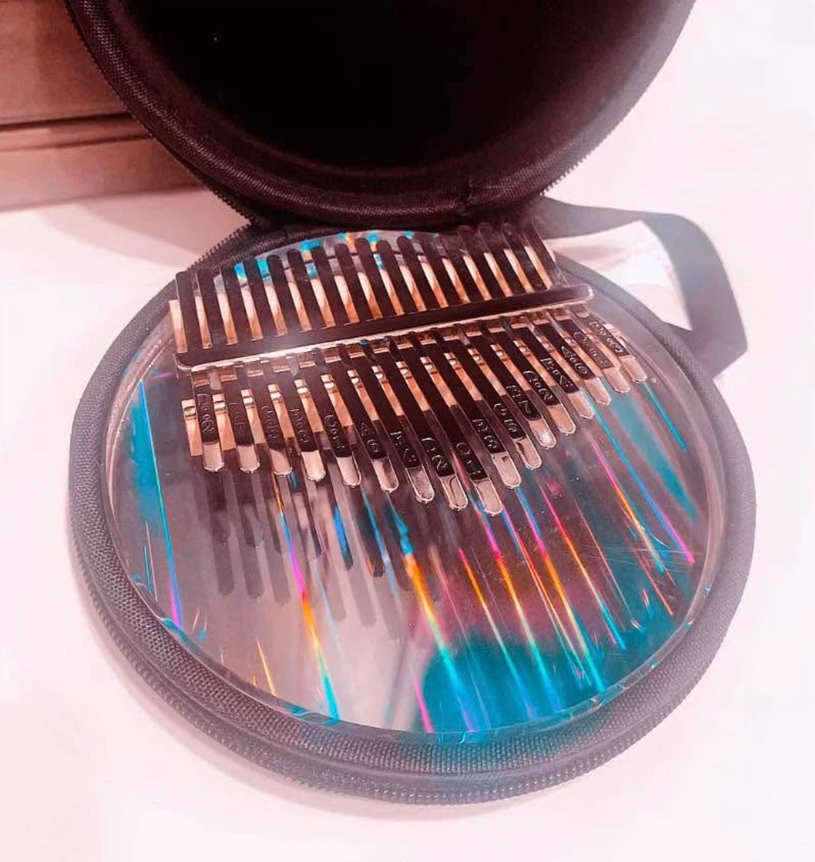 Clear Kalimba + Case