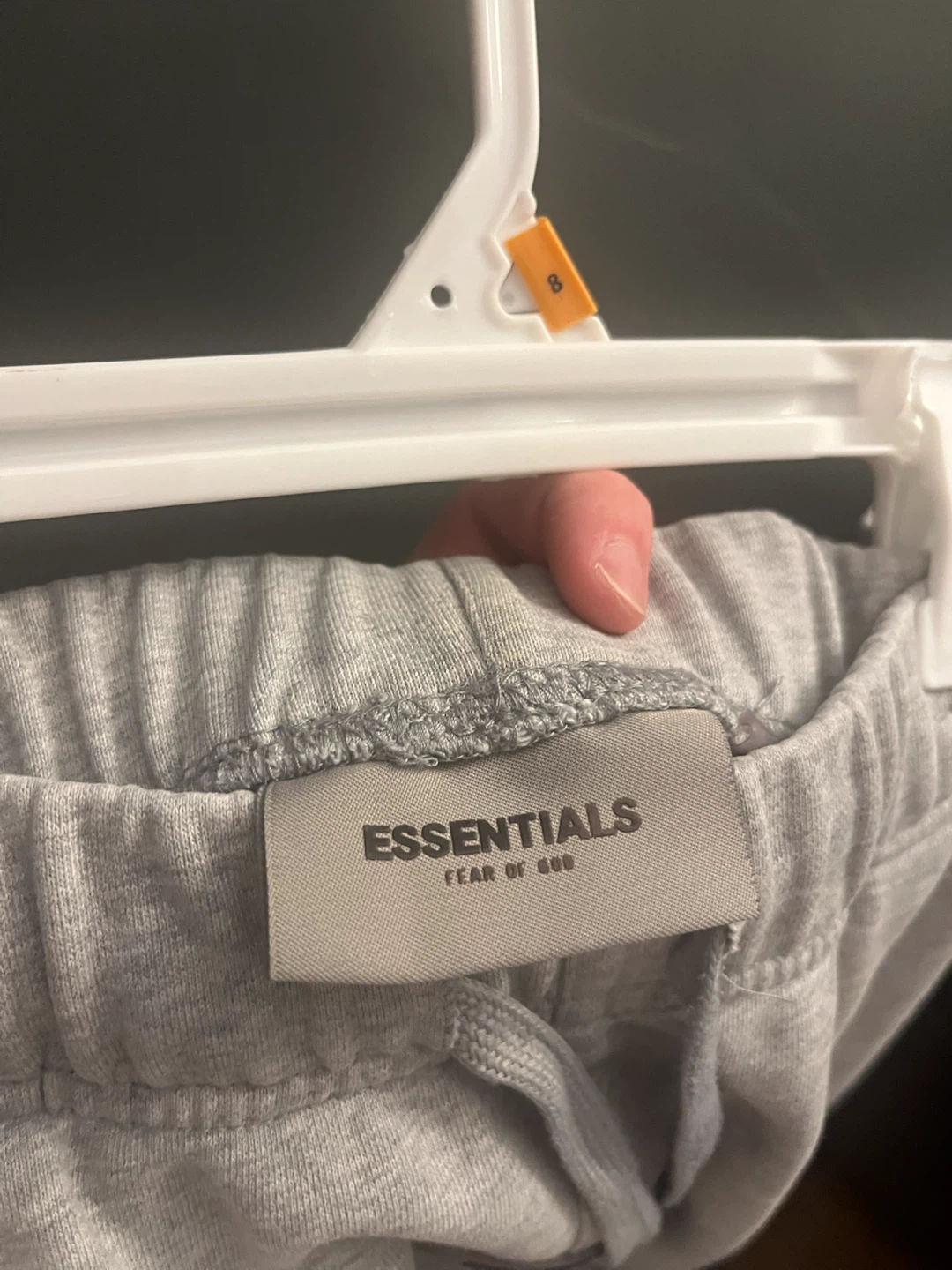Fear of God Essentials Grey Shorts - photo 4