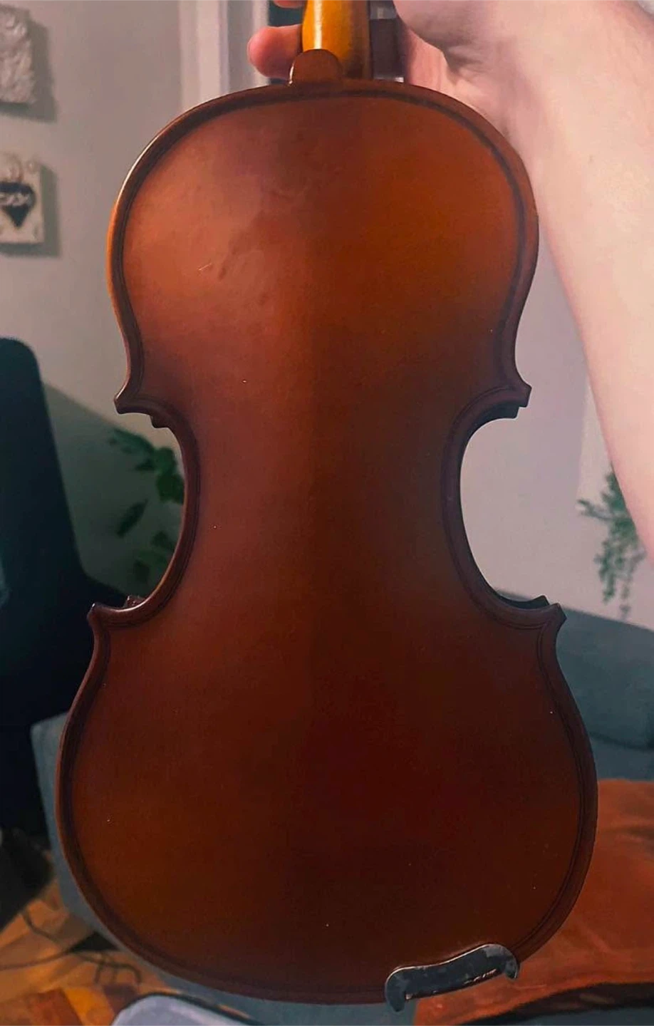 1/8 Small Violin + Case & 2 Bows - photo 2