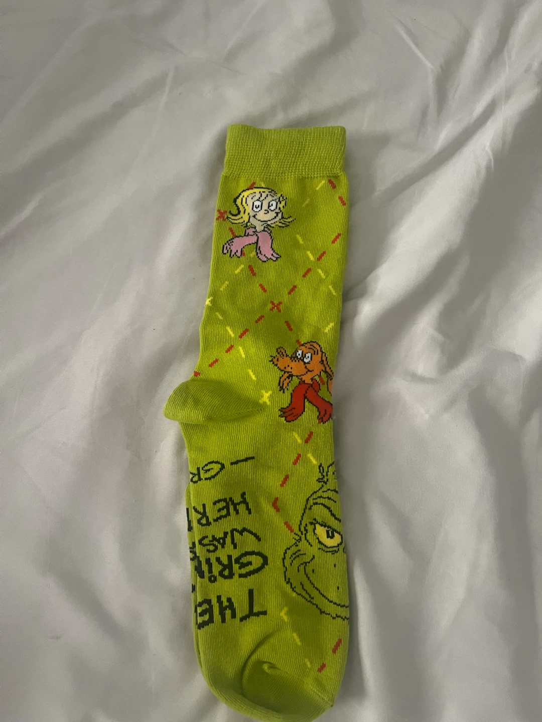 McDonalds The Grinch Socks Brand New - photo 2