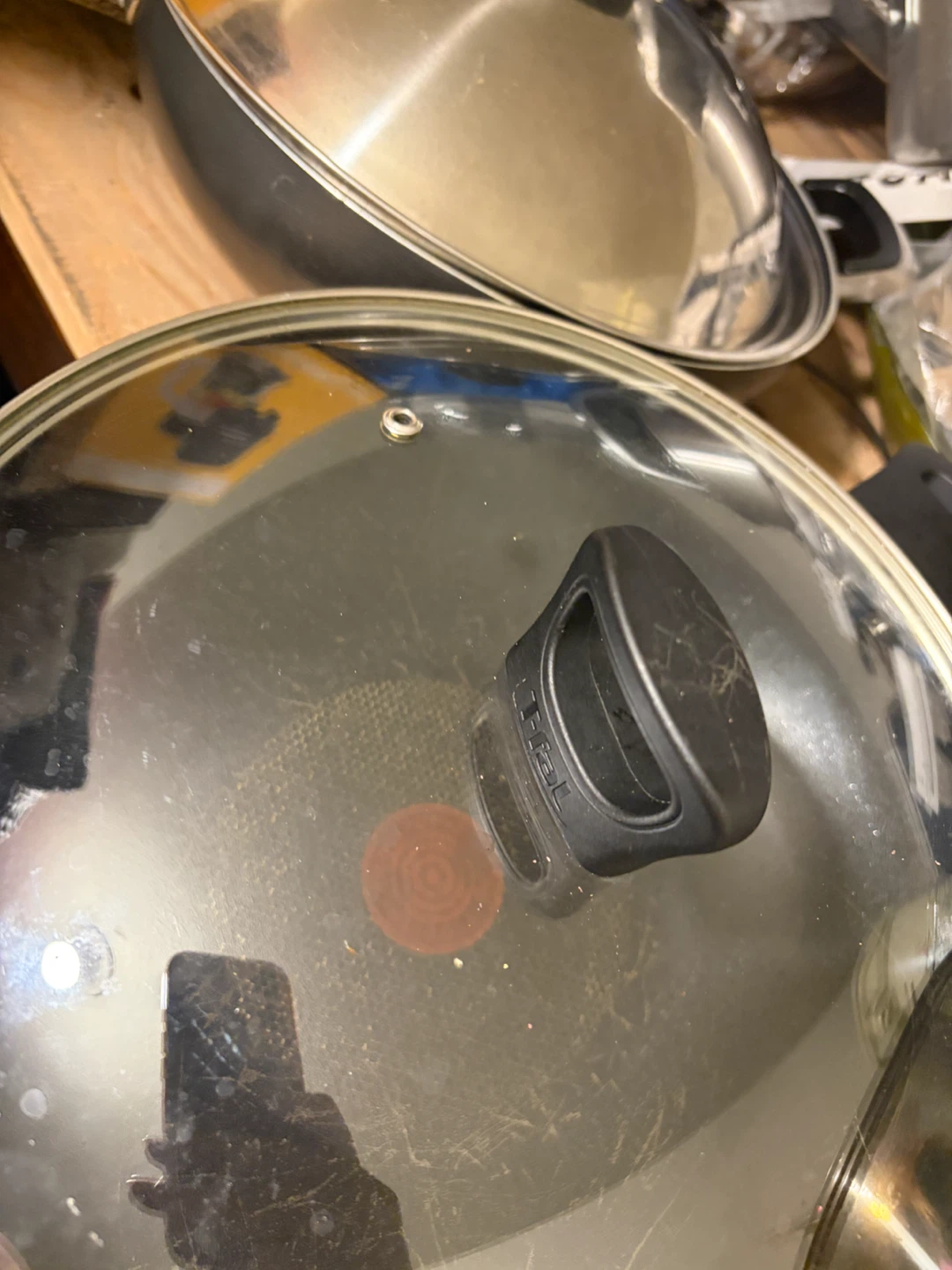 T-fal Non-Stick Wok with Lid - photo 2