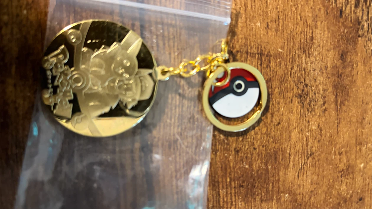 Pokemon Pikachu Metal Keychain