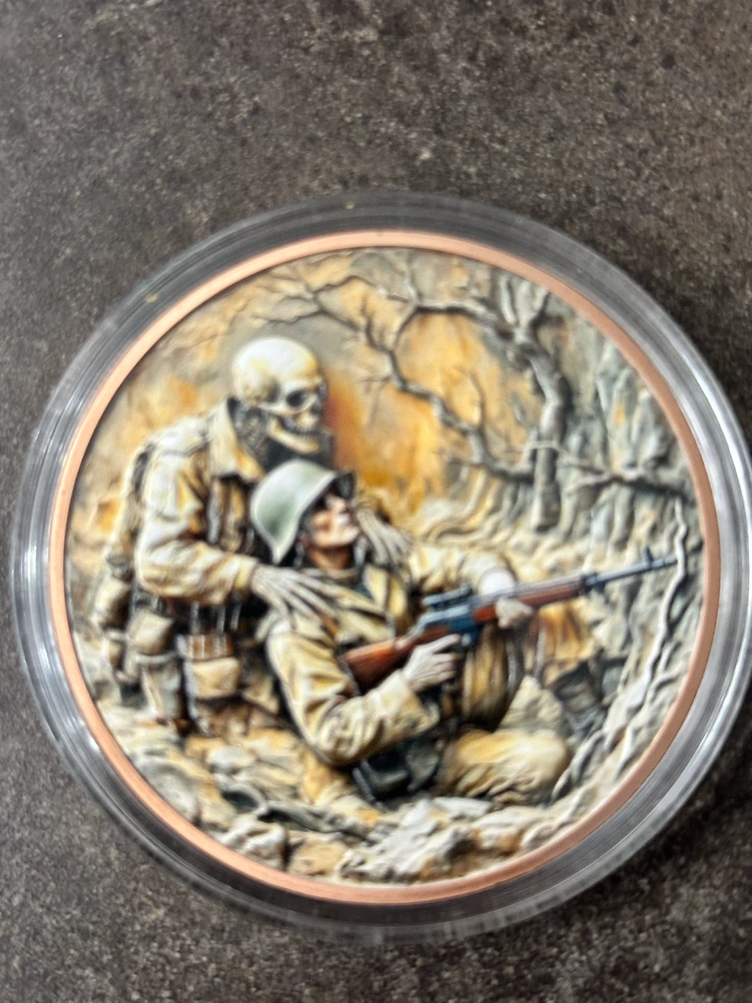 Warmonger 5 oz Copper Coin - photo 2