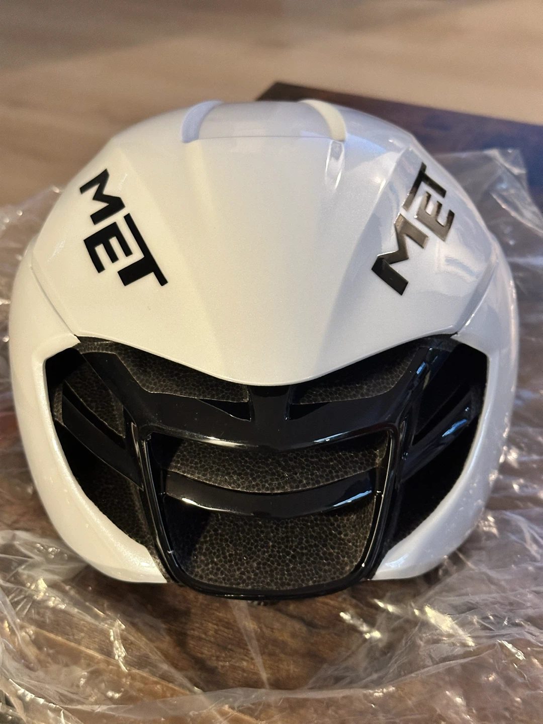 MET Cycling Helmet - White