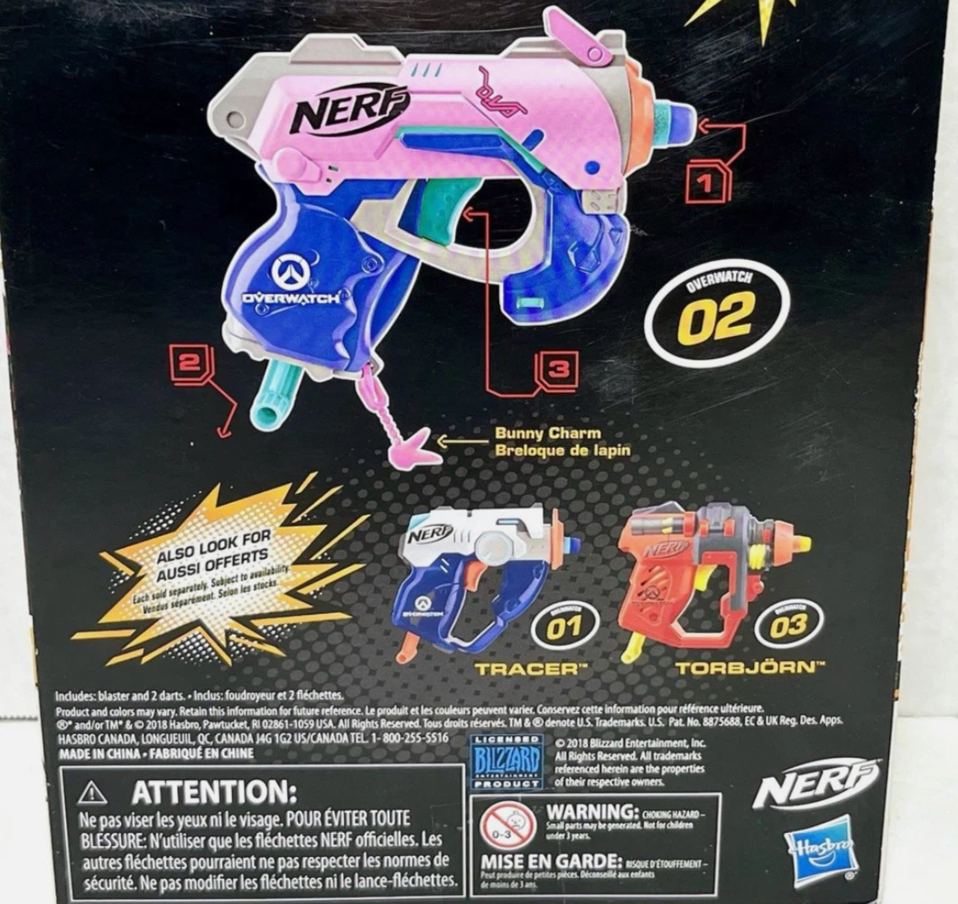 Overwatch D.va Nerf Gun - photo 4