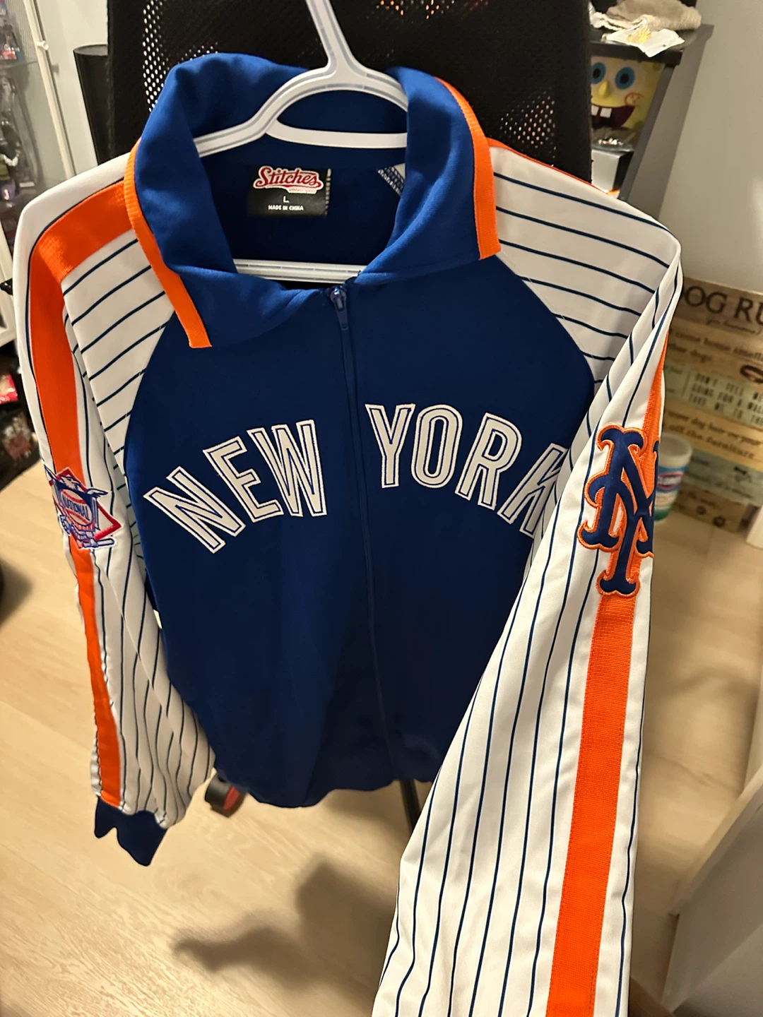 Stitches New York Mets Track Jacket