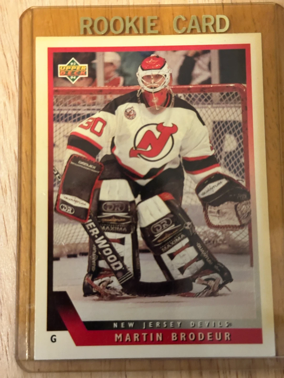 1993-94  Martin Brodeur Rookie Card