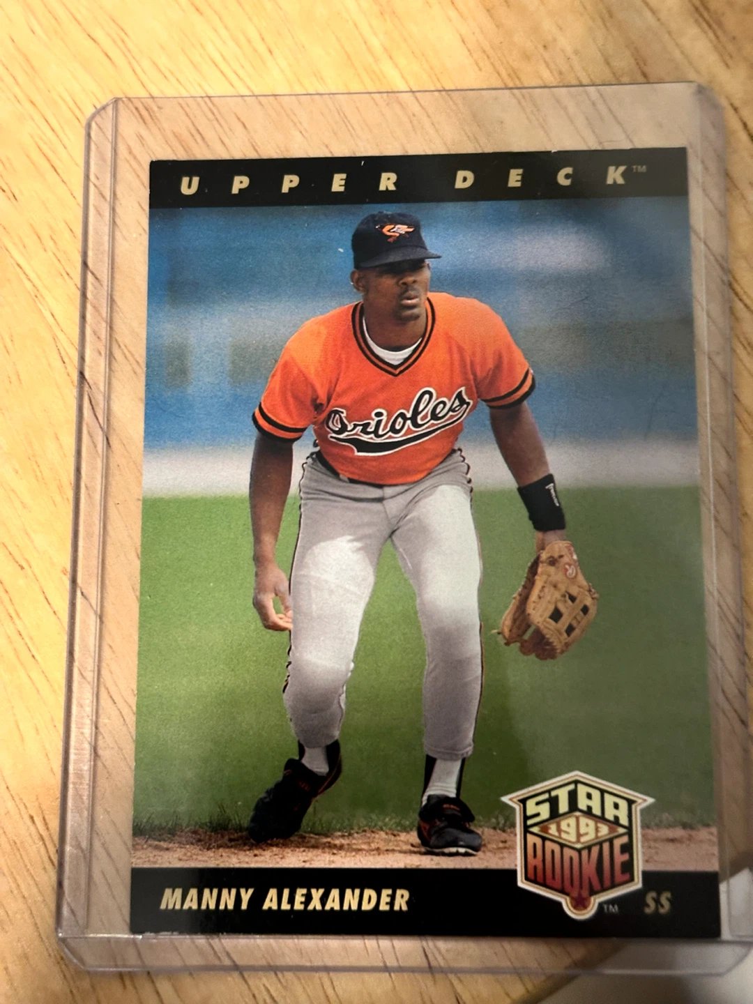 1993 Upper Deck Manny Alexander Star Rookie Card
