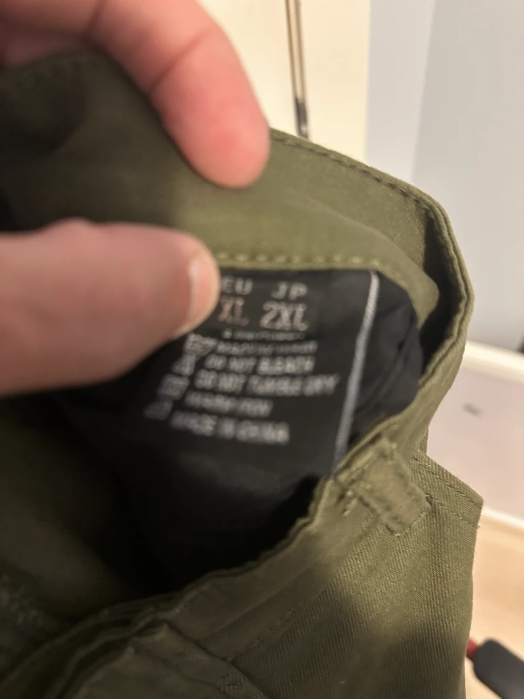Moto Pants Olive Green Size XL