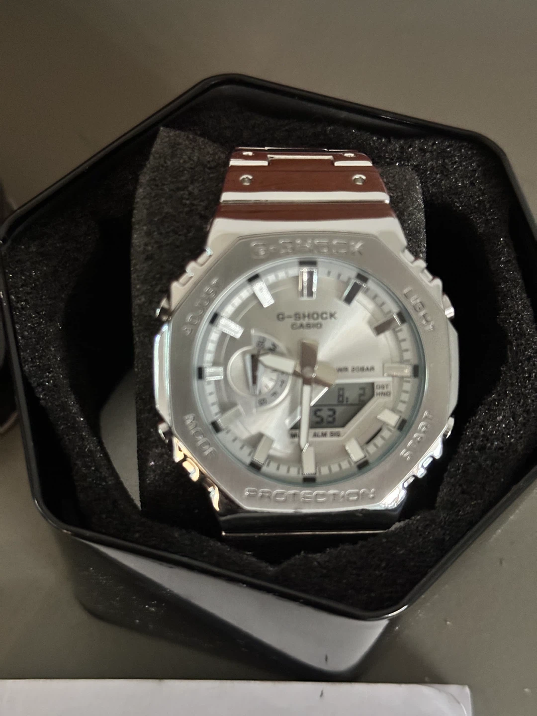 Casio G-Shock Silver Metal Watch - photo 2