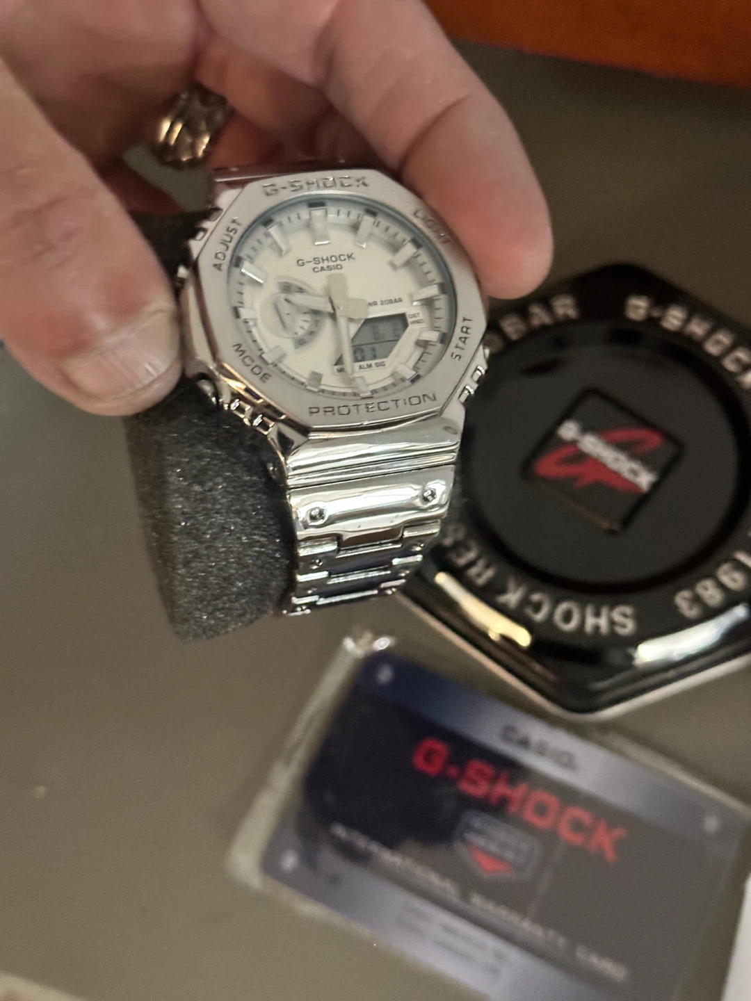 Casio G-Shock Silver Metal Watch - photo 3