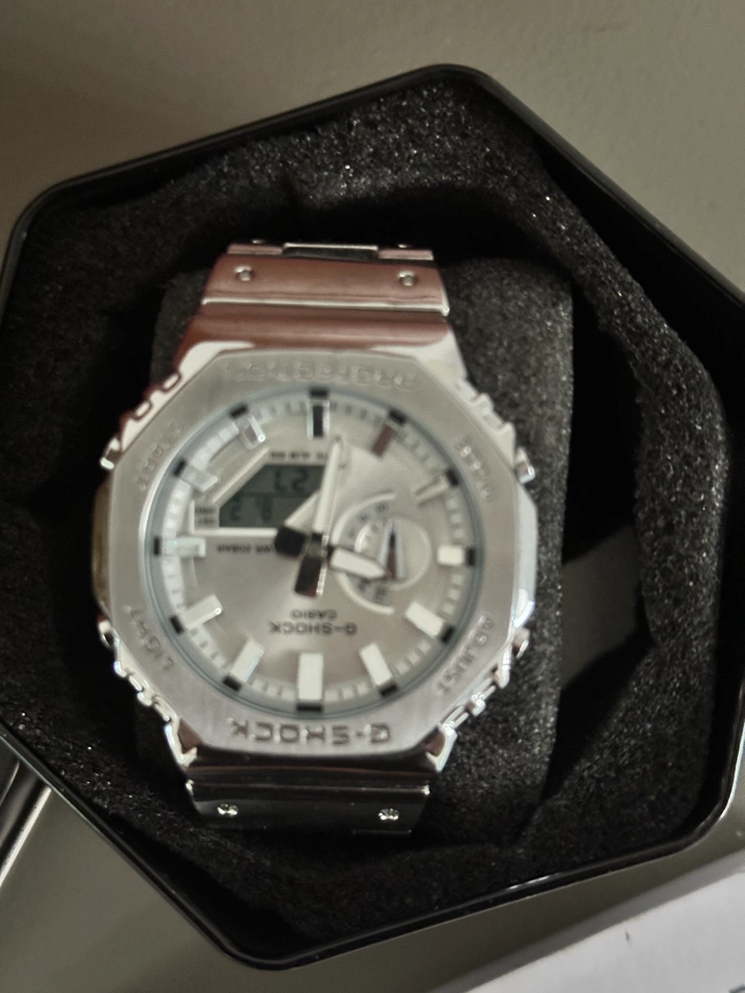 Casio G-Shock Silver Metal Watch - photo 5
