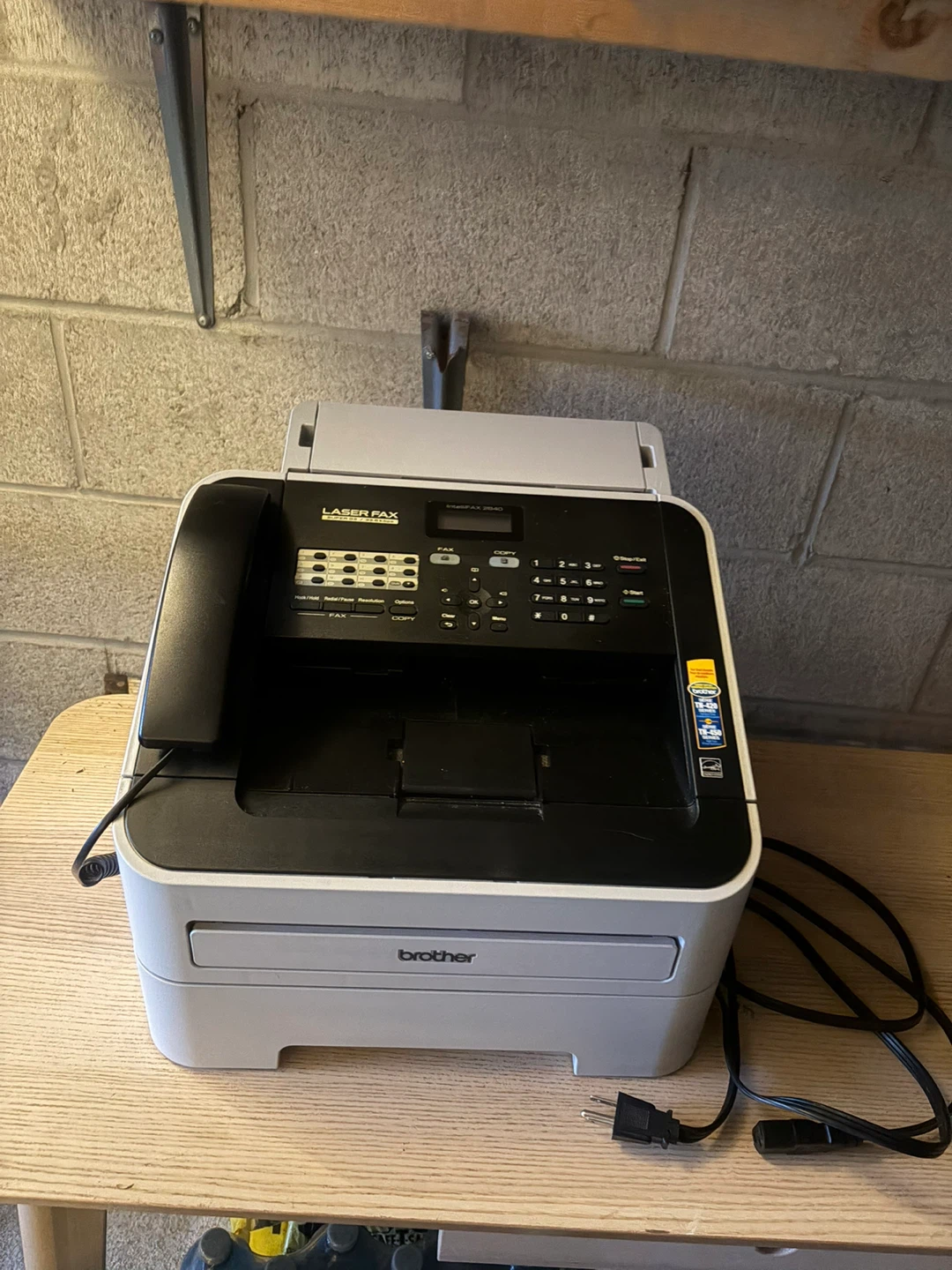 Brother IntelliFAX 2840 Laser Fax Machine