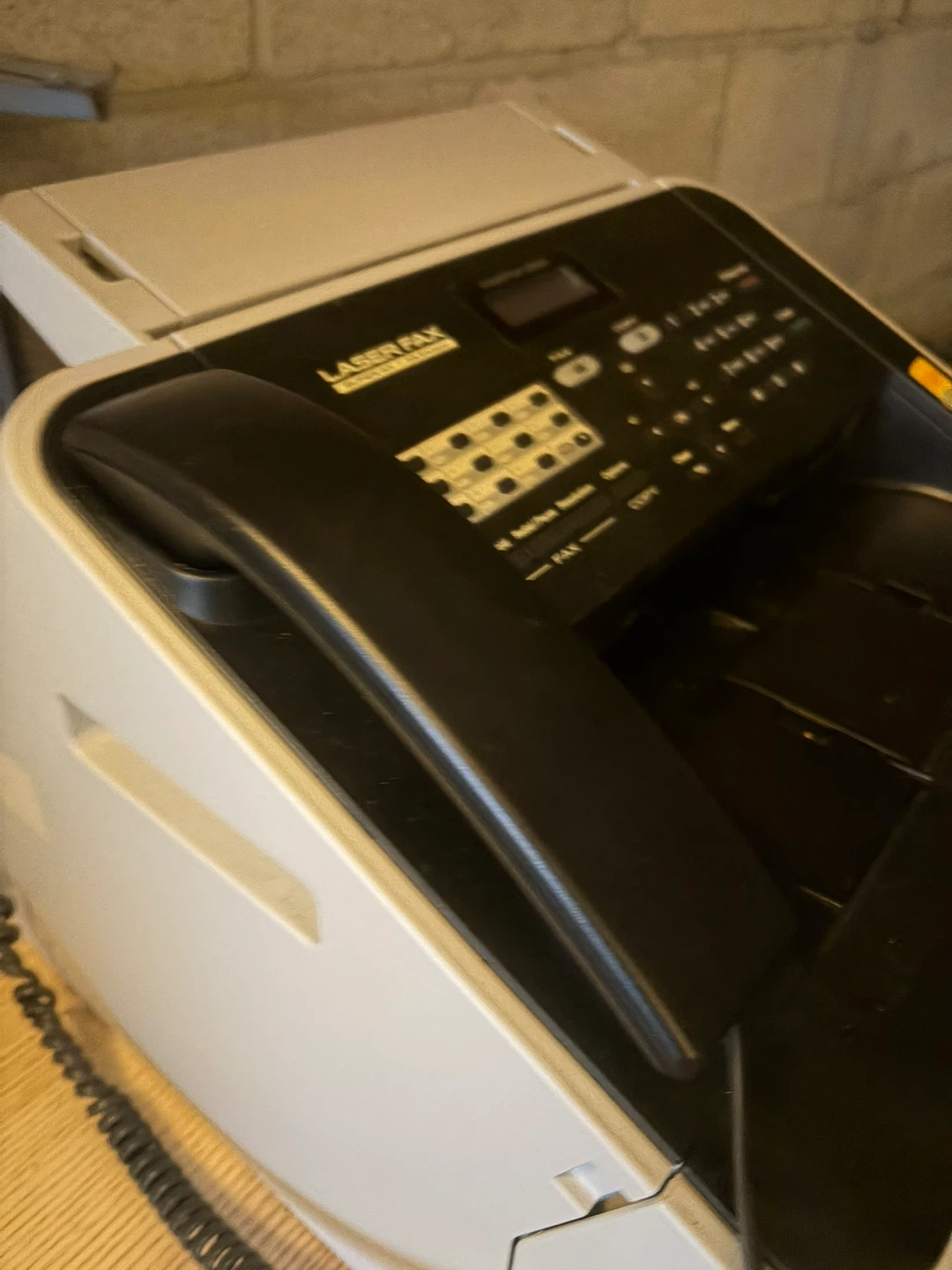 Brother IntelliFAX 2840 Laser Fax Machine - photo 3