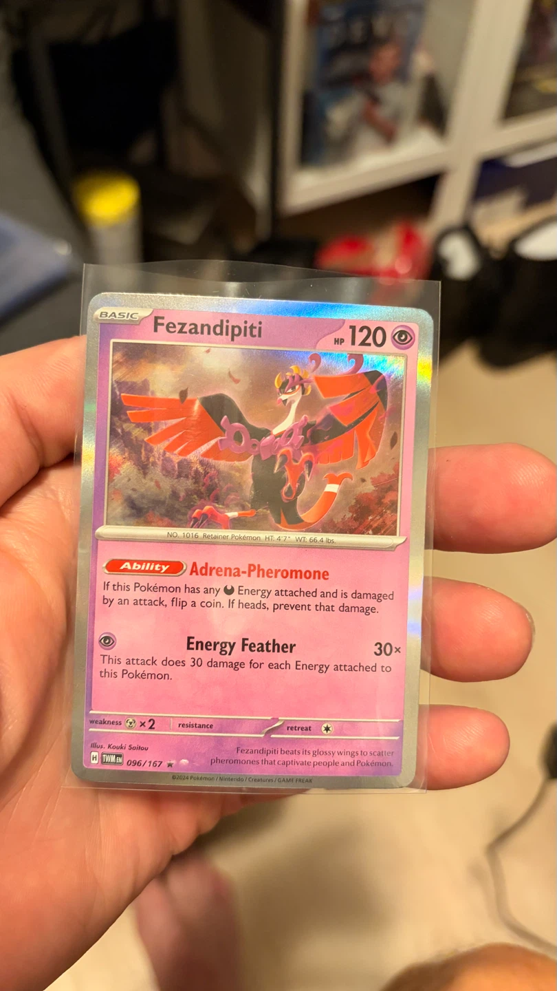 Fezandipiti 096/167 Pokemon TCG Card