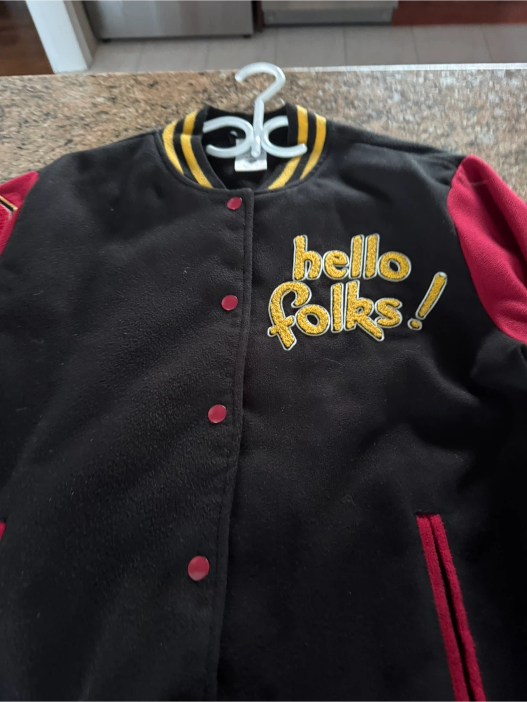 Disney Mickey and Pluto Fleece Varsity Jacket - photo 2
