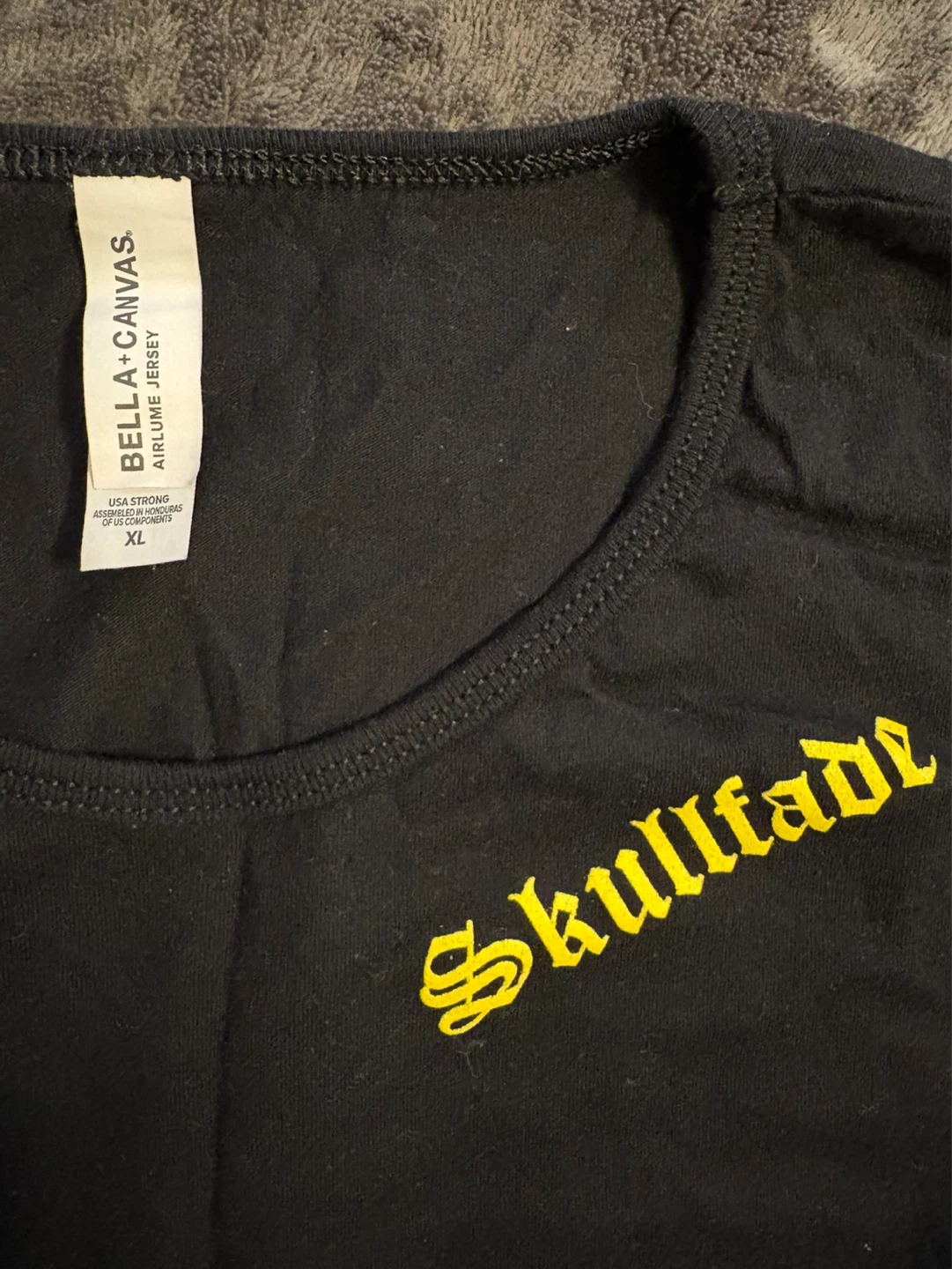 Bella + Canvas Skullfade T-Shirt XL - photo 5